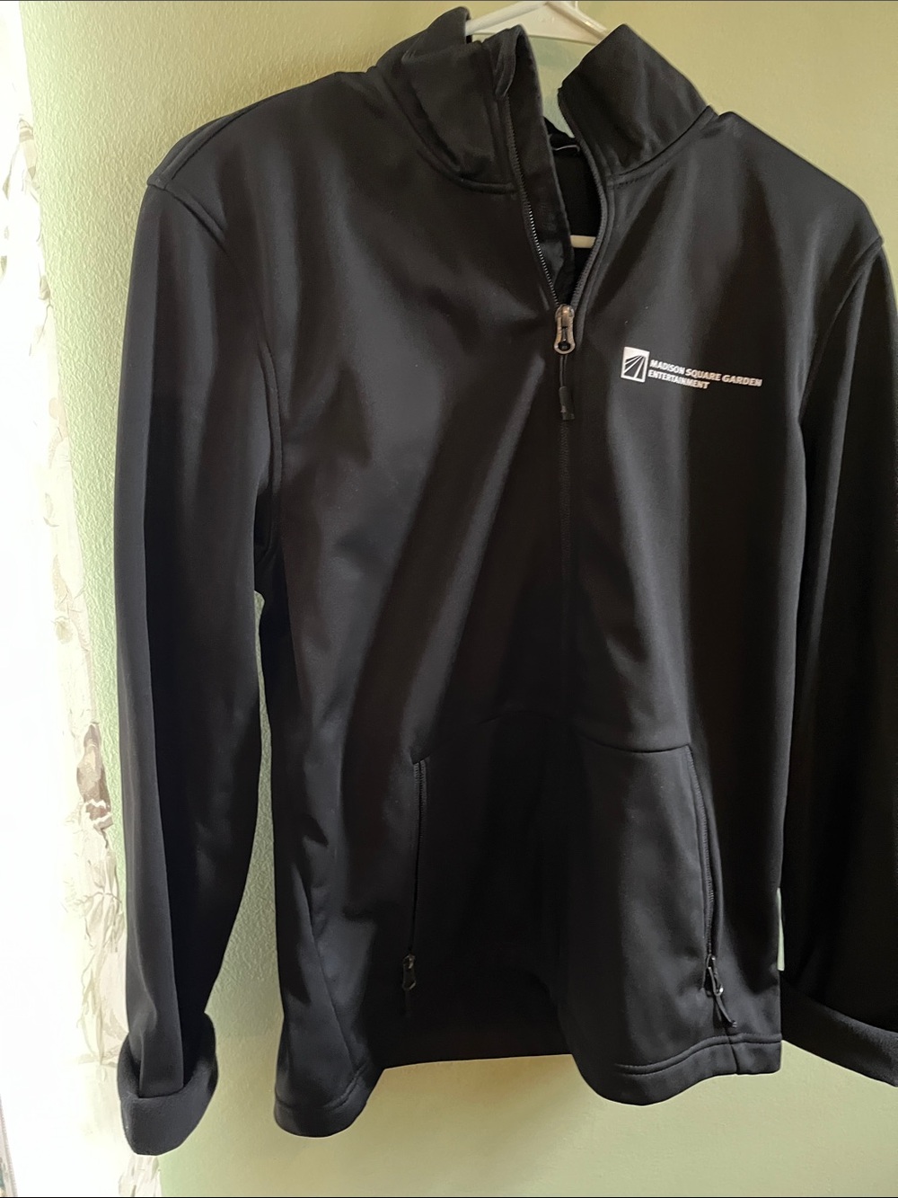 Port Authority Black Performance Half-Zip Jacket
